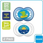 Mam Original Orthodontic Pacifier 2-pack Size 6  Months