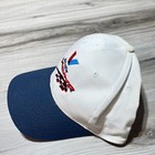 Vintage Valvoline Racing Snapback Hat Cap White Adjustable Nascar Retro 90s