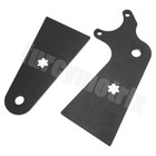For Big Brake - 6in Flat Stretch Tabs 5 8  Axle Hole For Ct200 Mini Bike   More