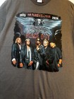 2023-24 Farewell Aerosmith  peace Out  Concert Tour Lg T-shirt Steven Tyler