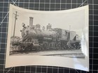 Vintage Real Photo 1890 Cooke Built Locomotive Steam Engine Union Pacific  1234