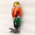 Vintage Antique Glass Ussr Christmas Xmas Ornament Tree Decoration Magic Bird