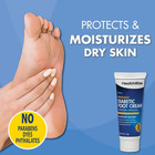 Healthwise Medicated Diabetic Foot Cream   Dimethicone   Petrolatum   Protects A