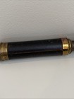 Antique 1800s Victorian 2 Draw Brass Telescope Leather Wrapped