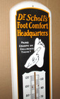 Dr  Scholl s  Foot Care -- Drugstore - Thermometer Sign - Big Size - Still Works
