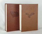The Federalist Papers   Us Constitution Set Of 2 Faux Leather Deluxe Edition New