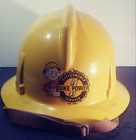 Rare 1960 s Vintage Reddy Kilowatt duke Power Lineman Hard Hat   Free Shipping