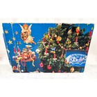 Vintage Walther-glas Frosted Glass Christmas Tray  Winter  W  Germany  With Box