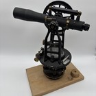 Antique Vintage Cl Berger   Sons Brass Surveyor Transit Tool Boston Usa 15lb