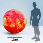40       Large Inflatable Globe  Inflatable Earth Planet Balloon With Led Light And