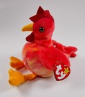 The Beanie Babies Collection Strut The Rooster Tag Errors Great Condition