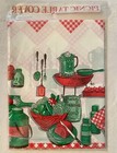 Vintage Picnic Bbq  Tablecloth Camping Rv Tailgate Retro Picnic 54x90 New Nip