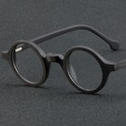 Vintage Small Round Acetate Eyeglasses Frames Unisex Spectacles 38 27-145mm