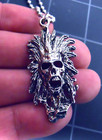 Iron Maiden Necklace Stainless Steel Chain New Number Of The Beast Eddie Pendant