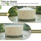 Outdoor Patio Round Furniture Cover Table Chair Set Cover Waterproof 600d Oxford