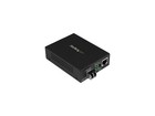 Startech com Gigabit Ethernet Fiber Media Converter - Compact - 850nm Mm Lc -