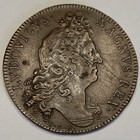 1697 France Lille Jeton Coin Louis Xiv Neptune Seahorses 1600s