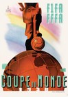 1938 World Cup France Soccer Poster Vintage Football Wall Art Print