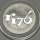 Rhode Island State Vintage Proof Collector Coin Sterling Silver Rare Round Medal