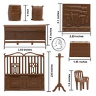 Bmc Marx Old West Hotel   Jail Western Town Playset Furniture   Accessories