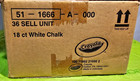 Crayola White Chalk Craie 51-1666 18 Sticks  Box  Lot Of 36 Boxes  648