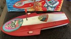 Vintage Japan 1970s Mirrorman Speed Boat Mirror Man Space Robot Bullmark Popy
