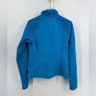 Mountain Hardwear Principia Full Zip Hood Blue Softshell Jacket - Women s Medium