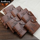 Men s Leather Bifold Wallet Cash Credit Card Holder Purse Front Pocket Slim