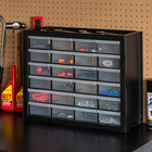 24-drawer Parts Craft Hardware Storage Cabinet Plastic Box Container Organizer