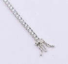 2 5mm Kids Baby Round Cz Tennis Bracelet Real Sterling Silver 925