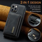 For Iphone 14 13 12 11 Pro Max Plus Leather Wallet Case Magnetic Rubber Cover