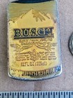 Vintage Busch Beer Pin Vintage 1980 s Enamel Souvenir Lapel Breweriana