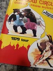1979 Moscow Circus Russia Souvenir Program Preformed Sarasota Ringing Brothers 