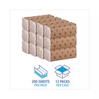 C-fold Paper Towels Bleached White  198 Sheets Per Pack  12-packs Per Carton 