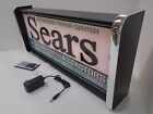 Sears Lawn Garden Tractors Led Display Lighted Sign Lightbox Wall Hanging Light