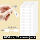 1000pcs Jewelry Price Tags Self Adhesive Price Labels  Bracelet Ring Price Tags