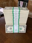 Pack Of  20 Notes New  2 Bills Uncirculated Consecutive Serial  Two Dollar Crisp