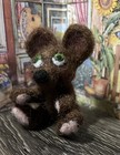 Needle Felted Brown Mouse