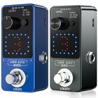 Lekato Guitar Looper Pedal W tuner Unlimited Overdubs 3 Loops 18 Minutes Record 