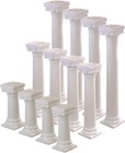 12 Pcs 3 Different Sizes Roman Pillar Cake Iayered Support cake Layered Suppo   