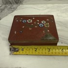Vintage Chinese Cloisonn   Enamel Rectangular Box Fine Quality Estate Find Nice