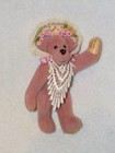 3 5  Rosalind Pink Cashmere Bear By World Of Miniature Bears