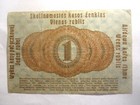 1916 Posen Poland Lithuania 1 Rubel
