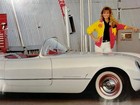 John Wayne s   1953 Corvette Mac Tools Poster 24  X 19  Read
