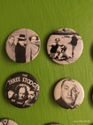 16 Used Good Condition 3 Stooges Pins