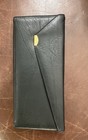 Vintage Card Game Travel Set     Faux Leather Case     2 Decks