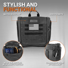 Tactical Toiletry Bag 12 Compartments Molle Dopp Kit Travel Organizer Men