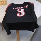 Allen Iverson Autographed 76ers Jersey Beckett  3  the Answer  Black