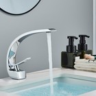 Chrome Bathroom Sink Faucet 1hole Single Handle Waterfall Vanity Basin Mixer Tap