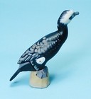 Kaiyodo Animatales Animal In Japan Series 6 Black Great Cormorant Bird Figure